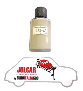 Vernice ritocco carrozzeria cod. 583 " Beige Sabbia " da 30 ml Fiat 500