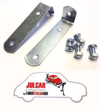 Kit staffette porta targa anteriore Fiat 500