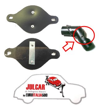 Kit riparazione bocchette aria riscaldamento abitacolo Fiat 500