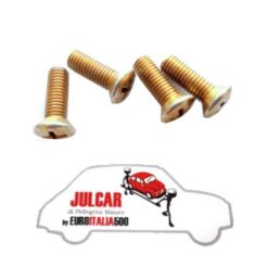 Kit 4 viti fissaggio maniglie interne tiraporta Fiat 500