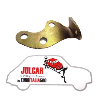 Staffa fissaggio motorino avviamento su cambio Fiat 500 - 126