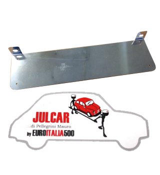 Supporto targa anteriore in acciaio Fiat 500