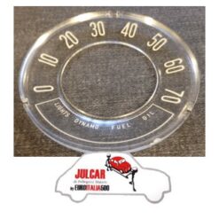 Vetrino cruscotto inclinato 70 Mph miglia Fiat 500