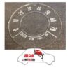 Vetrino cruscotto piatto 70 Mph miglia Fiat 500
