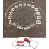 Vetrino cruscotto Giannini 130 KM/H Fiat 500