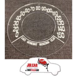 Vetrino cruscotto Giannini 150 KM/H Fiat 500