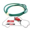 Guaina verde per cavo fanalino targa Fiat 500 ( al metro )
