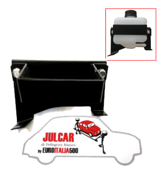 Staffa in metallo vaschetta olio freni Fiat 500 F/Giard.