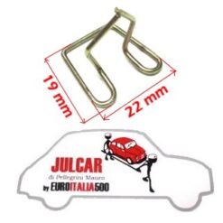Molletta di fissaggio modanature sottoporta Fiat 500/600
