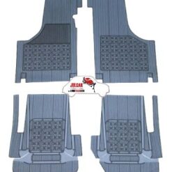 Kit sovratappeti in gomma grigi Fiat 500