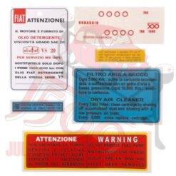 Kit adesivi completo Fiat 500 D