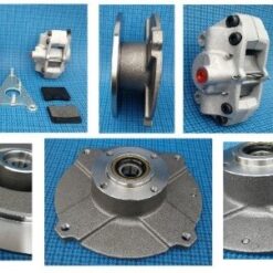 Kit completo per modifica freni a disco Fiat 500