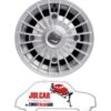 Kit 4 cerchi in lega mod. GRIFO grigio Silver attacco largo Fiat 500