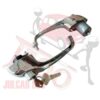 Coppia maniglie esterne cromate Autobianchi Bianchina