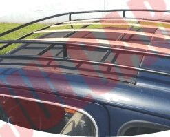 Portapacchi da tetto con doghe in legno Fiat 500