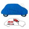 Telo copriauto da esterno blu Fiat 500