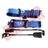 Cinture di sicurezza Omologate blu statiche Fiat 500