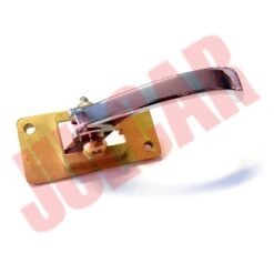 Maniglia apriporta cromata alta qualità con base in ottone Fiat 500