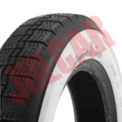 Kit 4 Pneumatici con fascia bianca da 5 cm 12/80R12 Fiat 500