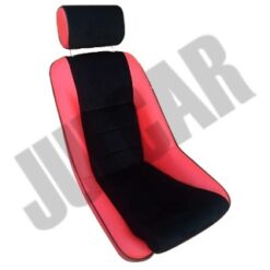 Sedile sportivo ROSSO con poggiatesta modello Fusina Fiat 500/126