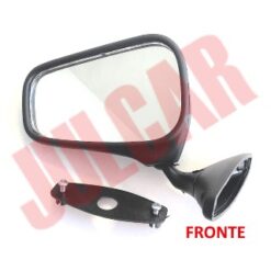 Specchio retrovisore in plastica con fissaggio a vite Fiat 500/126/124