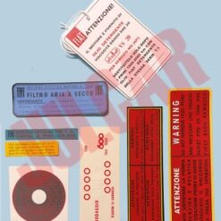 Kit Adesivi motore Fiat 600
