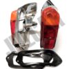 Coppia Fanali posteriori completi Fiat 600 D