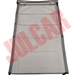 Capote grigia completa con telaio Fiat 500 N/D trasformabile