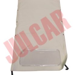 Capote beige completa con telaio Fiat 500 N/D trasformabile