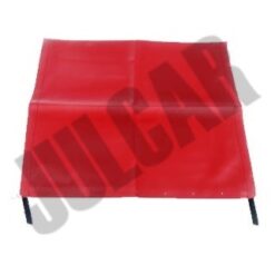 Telo capote rosso Fiat 500 F/L/R
