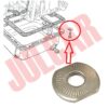 Piastrina rondella fissaggio coppa olio Fiat 500/126