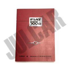 Libretto uso e manutenzione Fiat 500 D