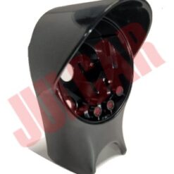 Guscio cruscotto conta km nero Fiat 500 R/Giard.