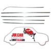 Kit completo modanature in alluminio Fiat 600