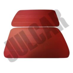 Coppia pannelli porta anteriori bordeaux Fiat 500 Giardiniera