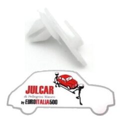 Molletta in plastica fissaggio pannelli porta Fiat 500