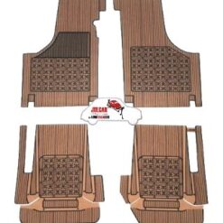 Kit sovratappeti in gomma ocra Fiat 500