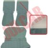 Kit fodere in tessuto zebrato verde Fiat 500 D