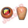 Pomello leva marce in legno Abarth Fiat 500