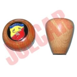 Pomello leva marce in legno Abarth Fiat 500