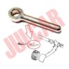 Puntale pedaliera pompa freni Fiat 500 N-D-F-L