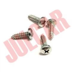 Kit 4 viti fissaggio cerniere parasole Fiat 500/600/126