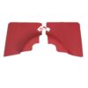 Coppia pannelli posteriori Fiat 500 F ROSSO VIVO