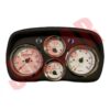 Cruscotto sportivo quadranti bianchi Fiat 500 L