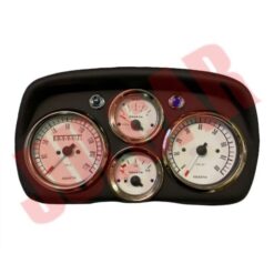 Cruscotto sportivo quadranti bianchi Fiat 500 L