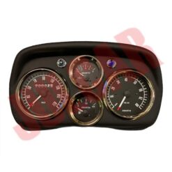 Cruscotto sportivo quadranti neri Fiat 500 L