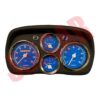 Cruscotto sportivo quadranti blu Fiat 500 L