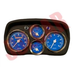 Cruscotto sportivo quadranti blu Fiat 500 L