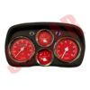 Cruscotto sportivo quadranti rossi Fiat 500 L