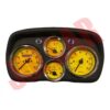 Cruscotto sportivo con strumenti gialli Fiat 500 L